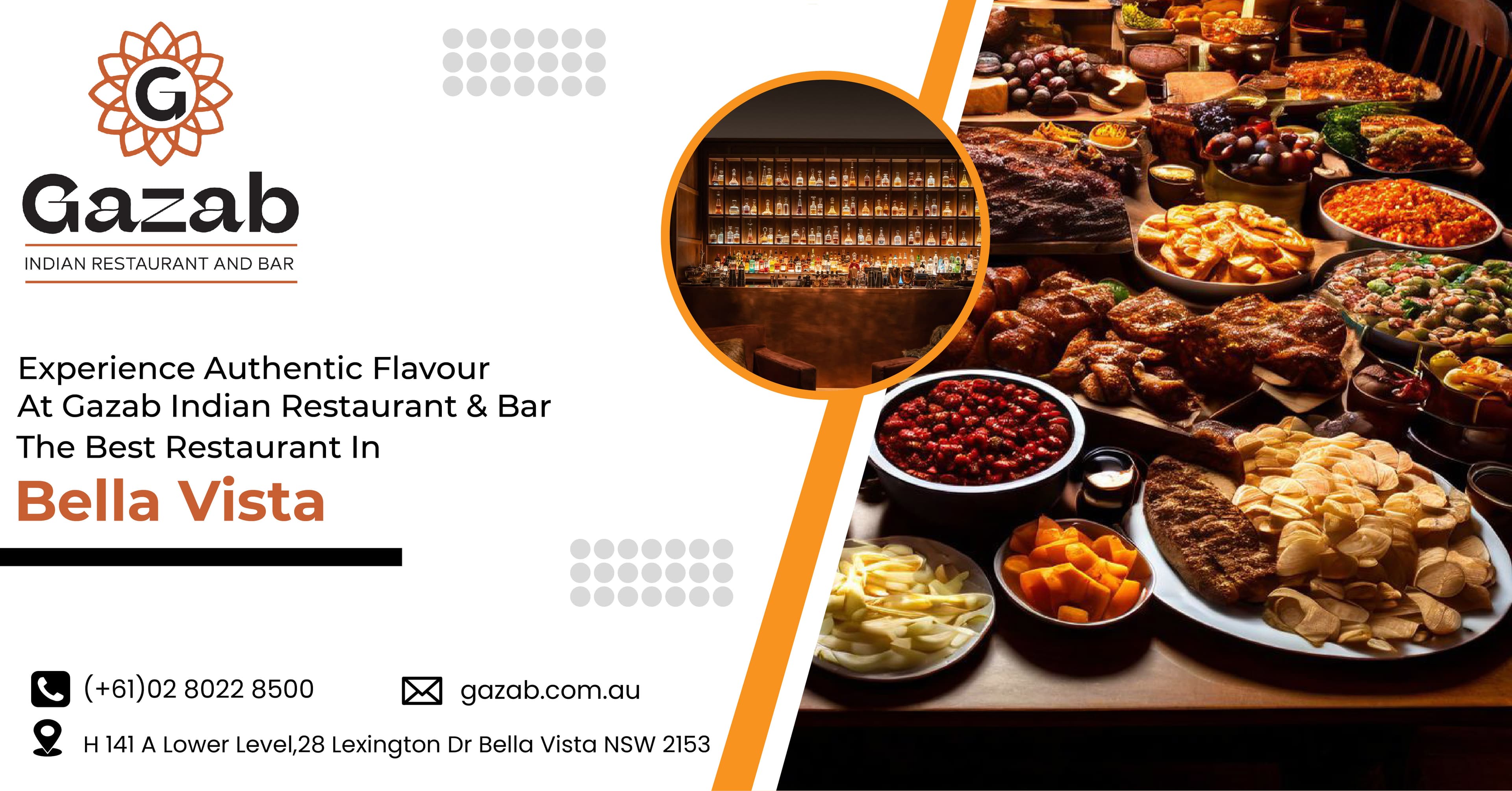 Experience Authentic Flavours at Gazab Indian Restaurant & Bar: The Best Restaurant in Bella Vista